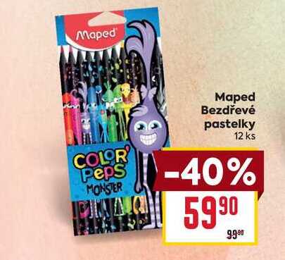 Maped Bezdřevé pastelky 12 ks
