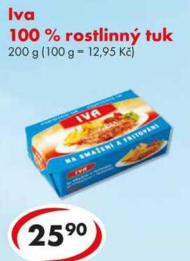 Iva 100 % rostlinný tuk, 200 g