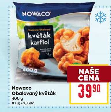 Nowaco Obalovaný květák 400 g