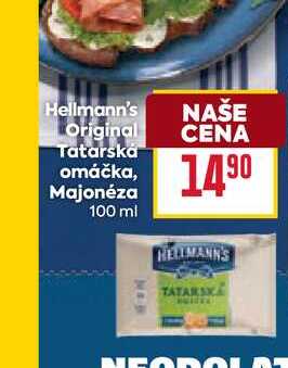 Hellmann's Tatarska omáčka, Majonéza 100 ml 