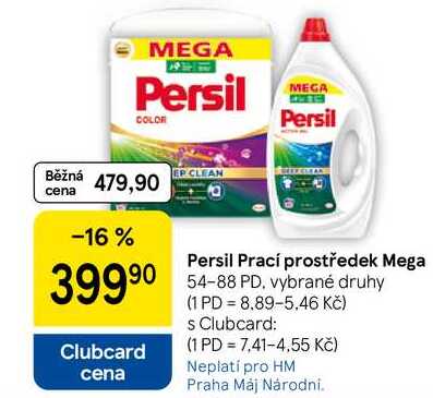 Persil Prací prostředek Mega, 54-88 PD 