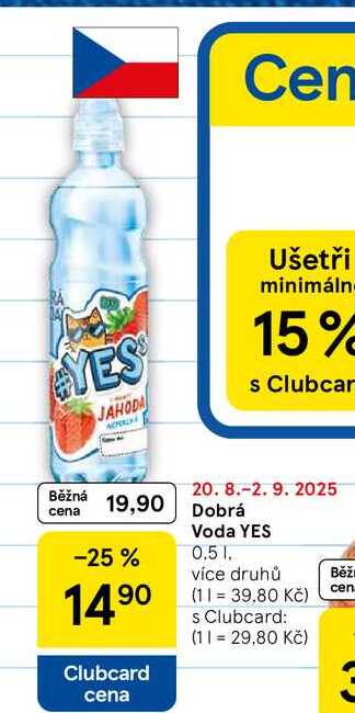 Dobrá Voda YES, 0.5 l