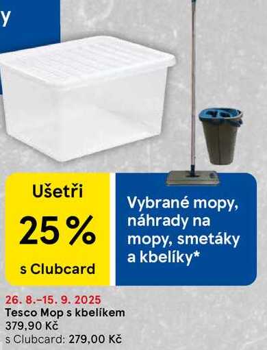 Tesco Mop s kbelíkem