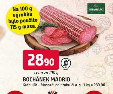 Bochánek Madrid 100g 