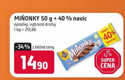 MIÑONKY 50 g + 40 % navíc 