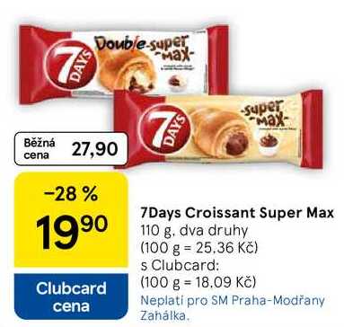 7Days Croissant Super Max, 110 g 