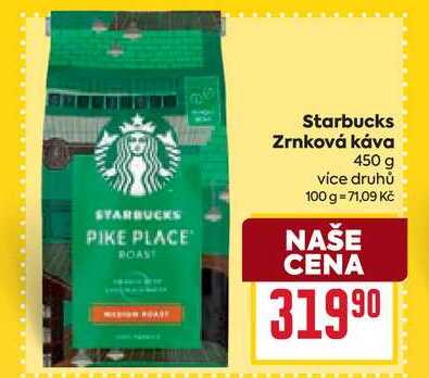 Starbucks Zrnková káva 450 g 