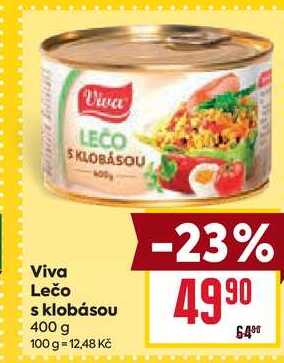 Viva Lečo s klobásou 400 g 