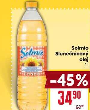 Solmio Solmic Slunečnicový olej 1l