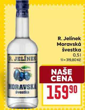 R. Jelínek Moravská švestka 0,5l