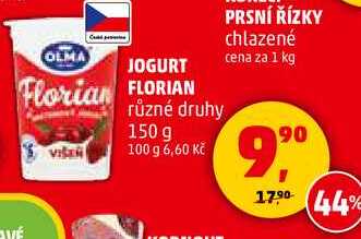 OLMA JOGURT FLORIAN různé druhy, 150 g  