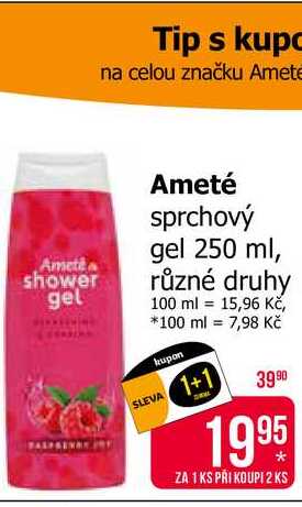 Ameté sprchový gel 250 ml