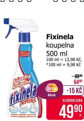 Fixinela koupelna 500 ml 