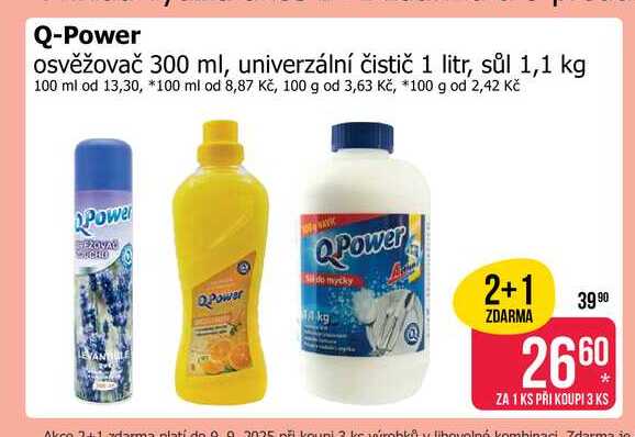 Q-Power osvěžovač 300 ml