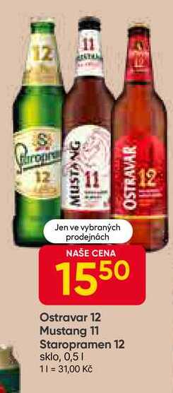 Ostravar 12° 0,5l