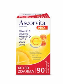 Ascorvita Max 60+30 tablet