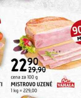 MISTROVO UZENÉ VAHALA 100g
