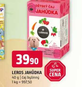 LEROS JAHŮDKA 40 g čaj bylinný 