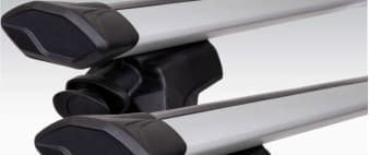 Příčníky na klasické podélníky / hagusy Aroso Panther 110cm - aluminium / uzamykatelné / aero křídlo