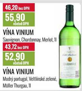 VÍNA VINIUM 1l