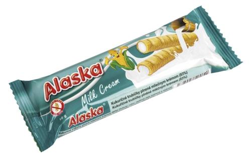 Alaska Kukuřičné trubičky, 18 g