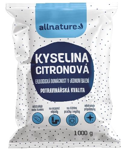 Allnature Kyselina citronová, 1 kg