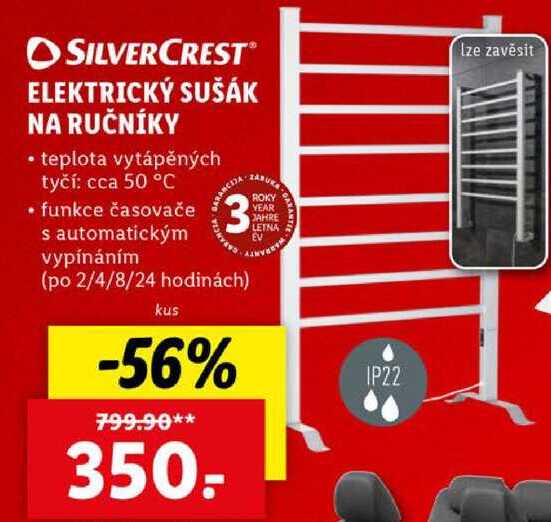 ELEKTRICKÝ SUŠÁK NA RUČNÍKY 