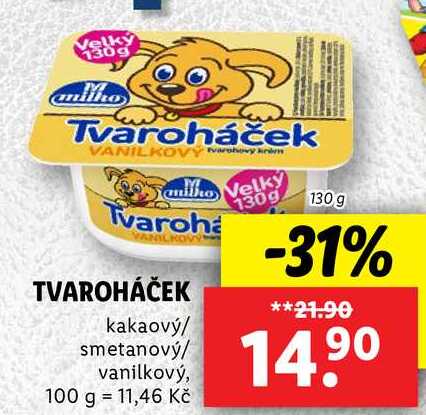 TVAROHÁČEK, 130 g