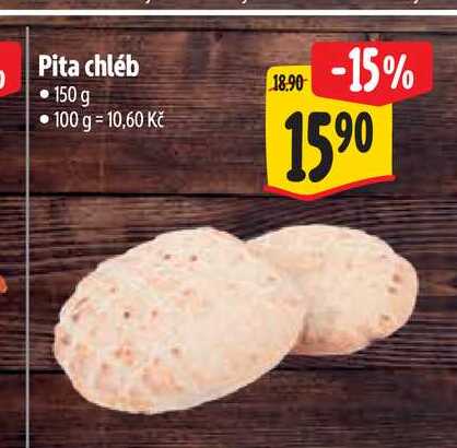 Pita chléb 150 g 
