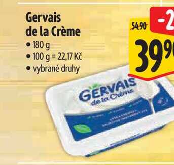 Gervais de la Crème  180 g 