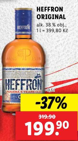 HEFFRON ORIGINAL, 0,5 l