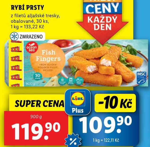 RYBÍ PRSTY, 900 g
