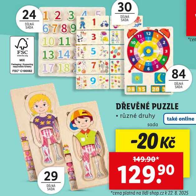 DŘEVĚNÉ PUZZLE