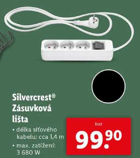 Silvercrest Zásuvková lišta 
