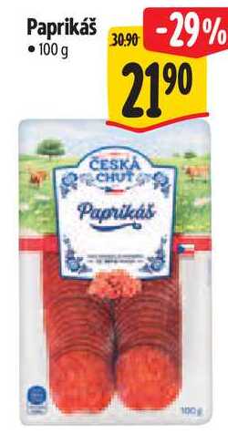 Paprikáš, 100 g
