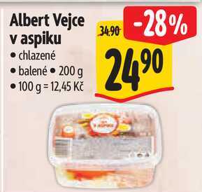 Albert Vejce v aspiku, 200 g