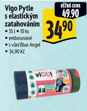 Vigo Pytle s elastickým zatahováním 35 l, 10 ks