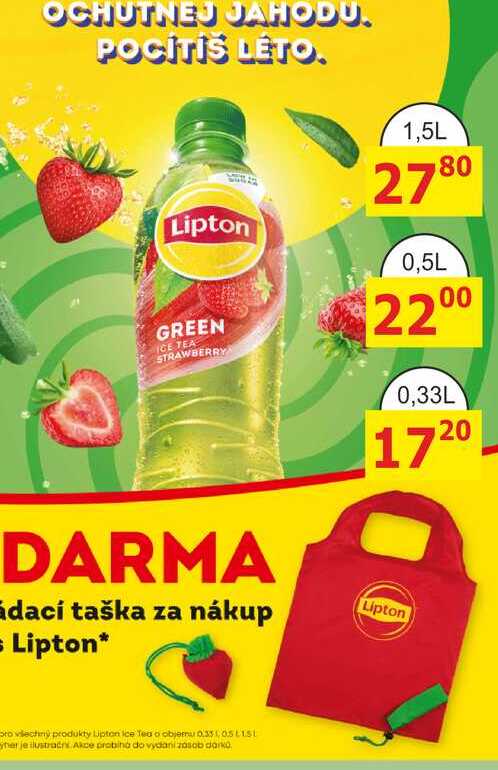 Lipton Ice Tea ledový čaj, vybrané druhy 0.33l