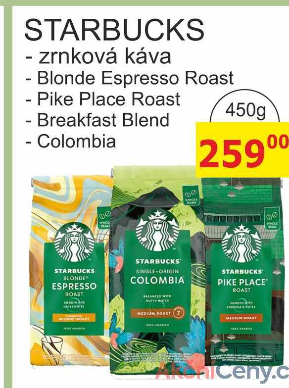 STARBUCKS - zrnková káva 1kg
