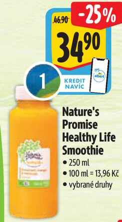Nature's Promise Healthy Life Smoothie, 250 ml