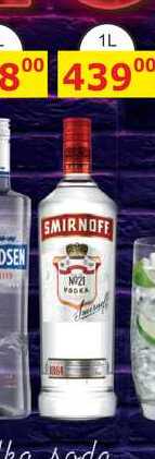 Smirnoff Vodka 1l