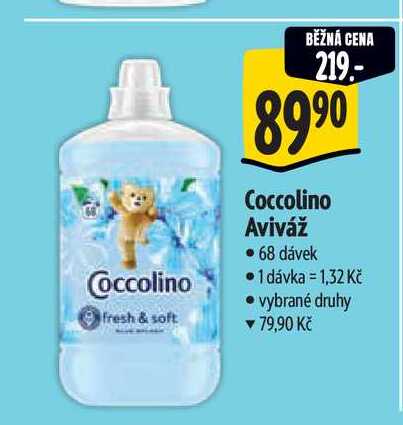  Coccolino Aviváž  68 dávek  