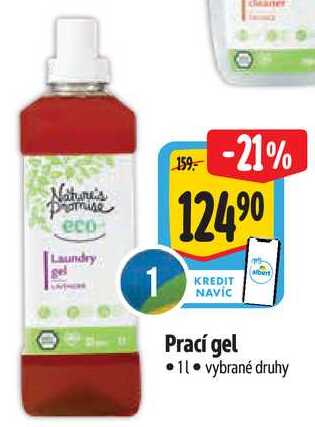 Prací gel, 1 l