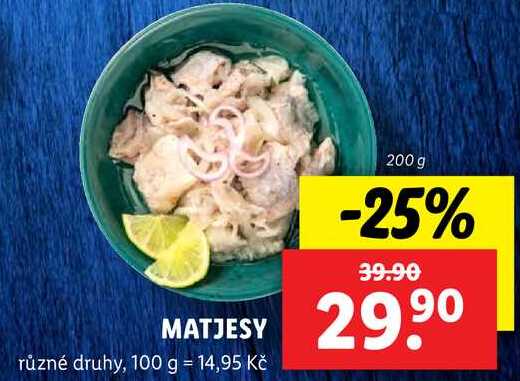 MATJESY, 200 g