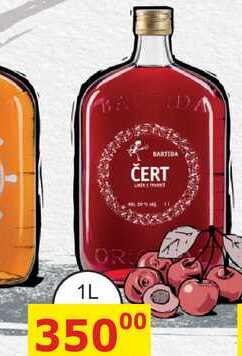 Bartida Čert 1l 30%