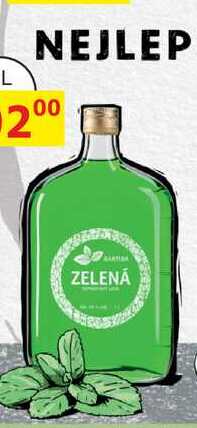 Bartida Zelená 1l 20%
