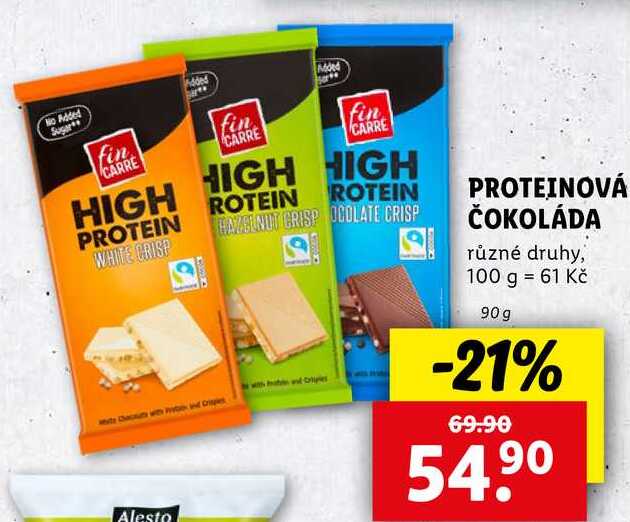 PROTEINOVÁ ČOKOLÁDA, 90 g
