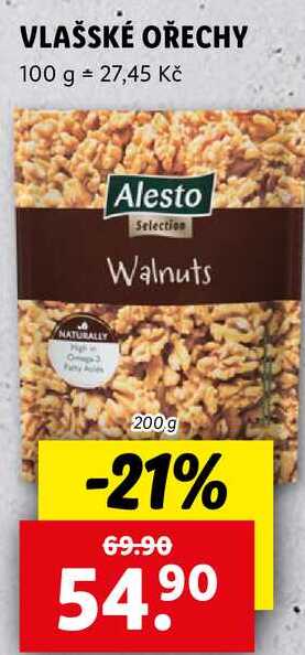 VLAŠSKÉ OŘECHY, 200 g