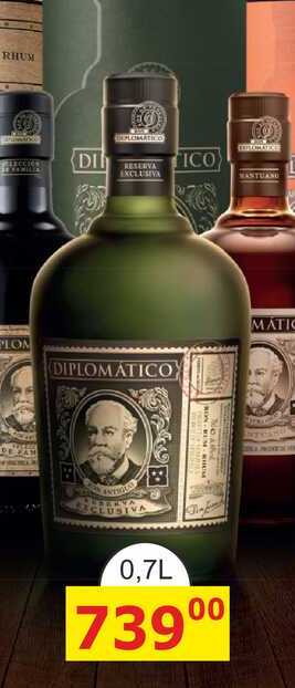 Diplomatico Reserva Exclusiva 0,7l 40%