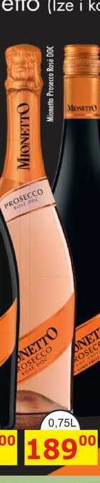 Mionetto Prosecco Rosé 0,75l